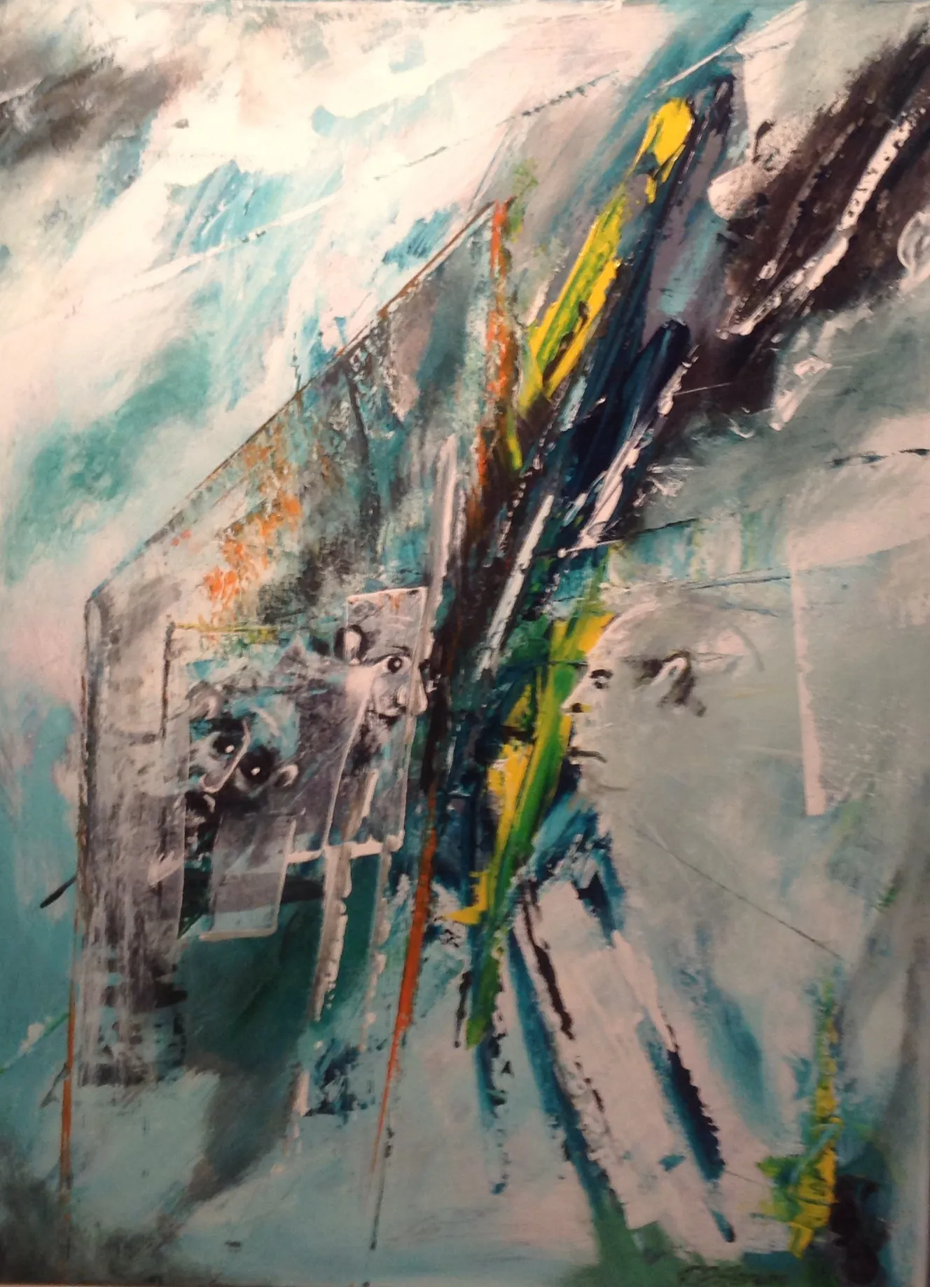 Maleri nr 12 60 cm X 80 cm